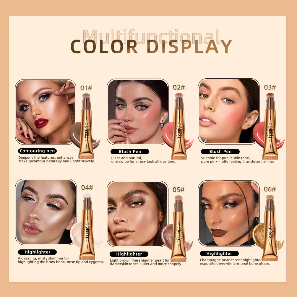 Peach Multi-Use Blush Stick